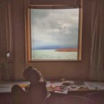 [en]: girl in front of the window