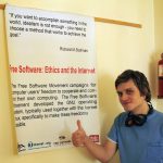 [en]: boy and poster