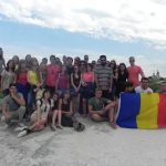 All together with flag