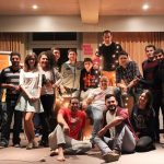 Garlands on the volunteers